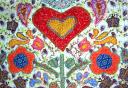Skull and Heart Quilt