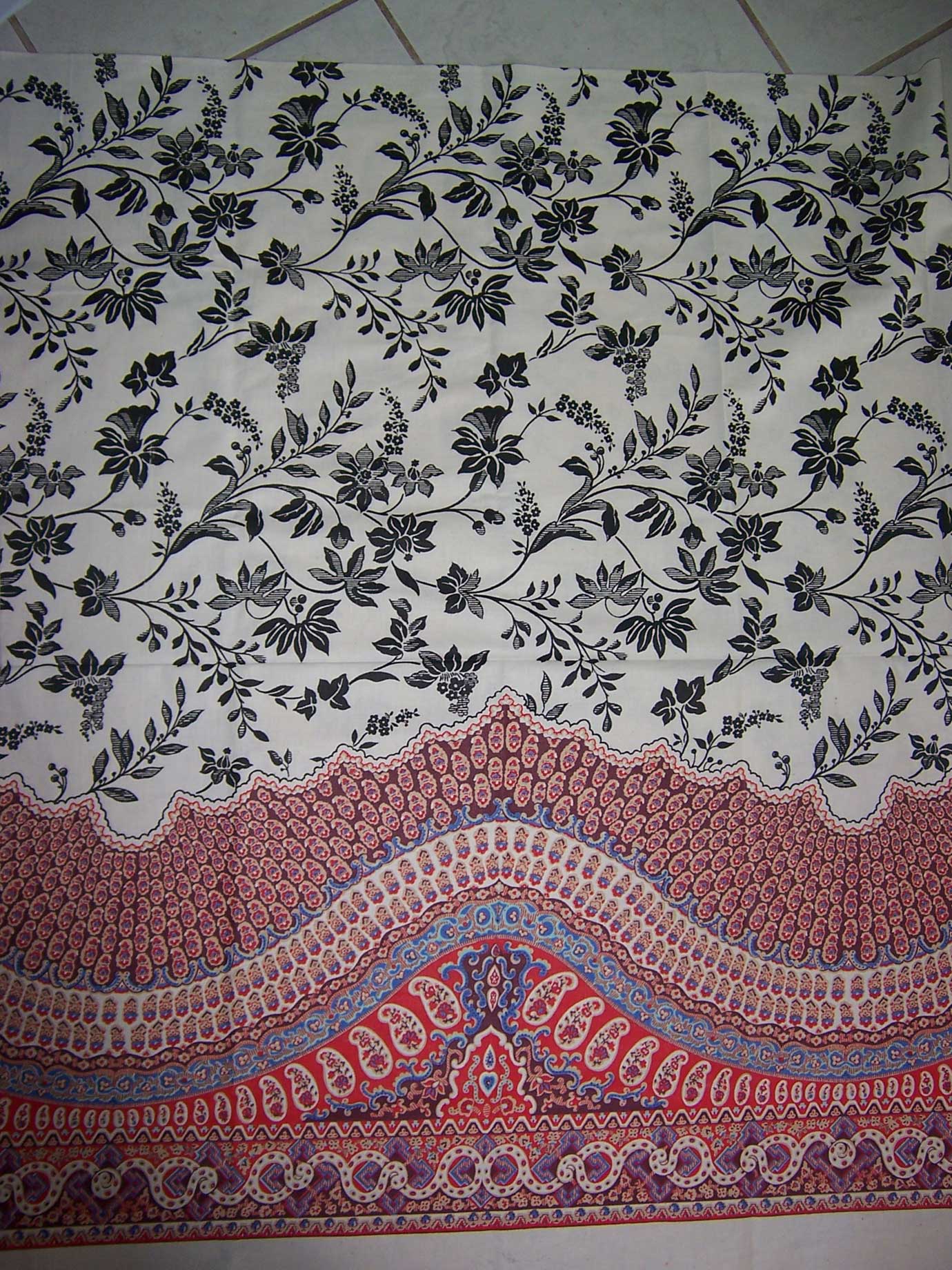 Screen Printed Fabric