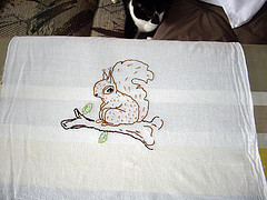 PDF Squirrel Embroidery Pattern Set