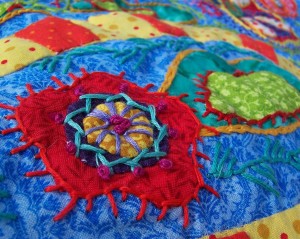 sig-detail2b-web Snake in the Grass, quilt