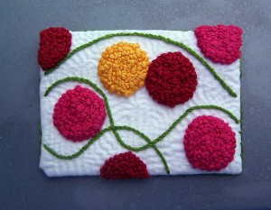 ATC Swap, Rose Garden by Kelly Nordwall, aka Little Warrior
