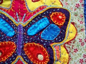 Embroidered Butterfly