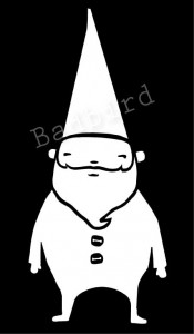 Gnome Decal by Andrea Zuill