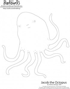 Jacob the octopus by Andrea Zuill