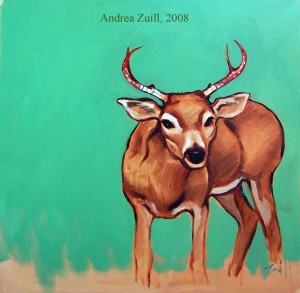 Sacred Deer by Andrea Zuill, 2008, 36\