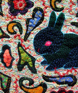 Black Rabbit Quilt by Andrea Zuill