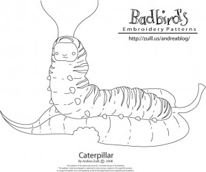 Caterpillar by Andrea Zuill, aka Badbird