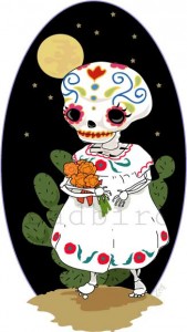 Sugar Skull Girl by Andrea Zuill Sugar Skull Girl by Andrea Zuill