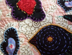Black Bird quilt by Andrea Zuill