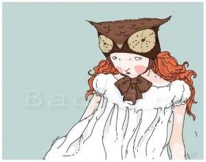 Owl Girl by Andre Zuill
