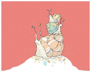Snail Stack by Andrea Zuill