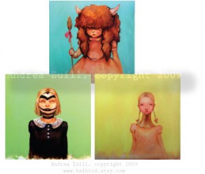 Tribal Girl print set