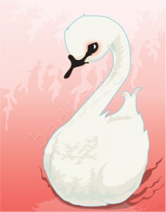 White Swan by Andrea Zuill