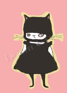 Black Cat by Andrea Zuill