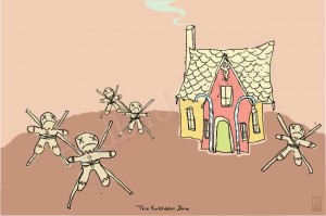 The Forbidden Zone by Andrea Zuill