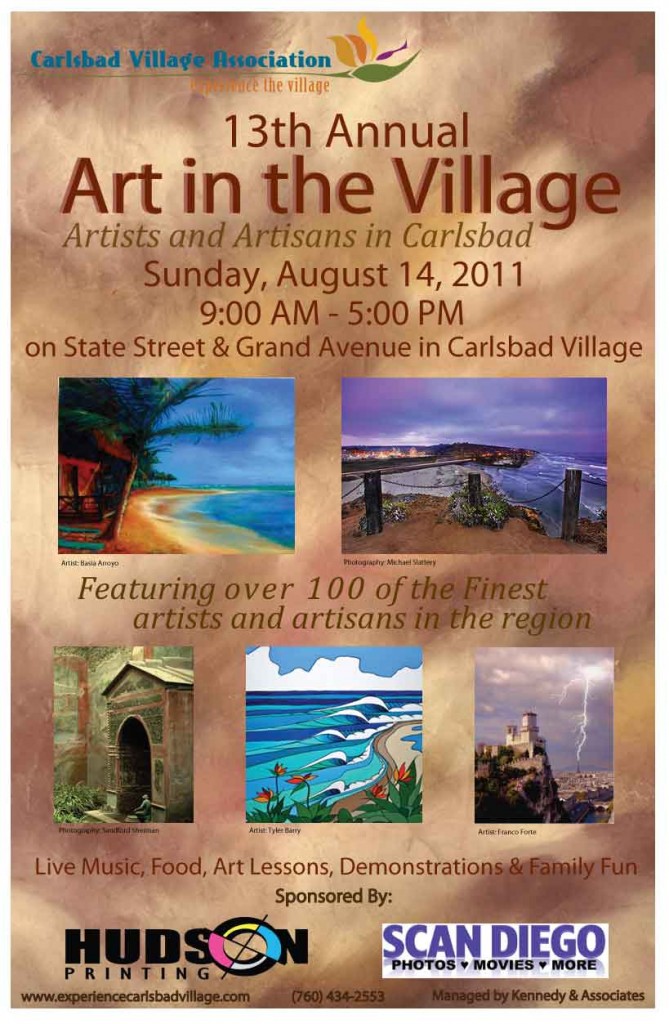 Art in the Village, Carlsbad, CA